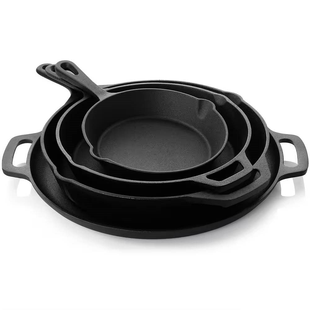 12-Piece Cast Iron Cookware Set