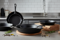 Cast iron pans